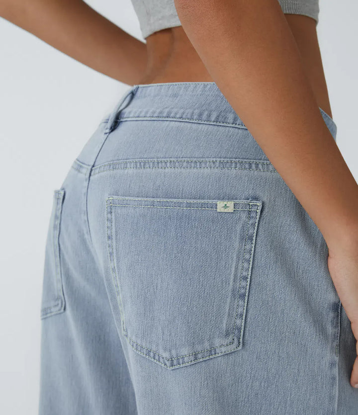 The Asymmetric Zip Cargo Jean