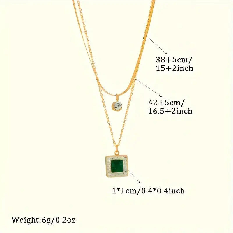 Tirena Valeure Necklace | Gold-Tone