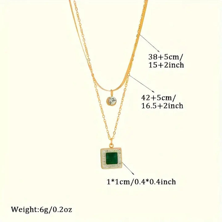 Tirena Valeure Necklace | Gold-Tone