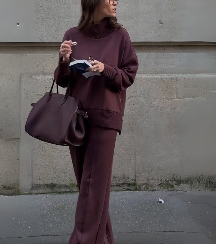 CARMINE|ELEGANT TWO-PIECE SET