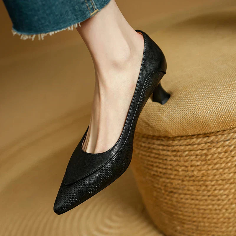 Fiona Elegant Pumps Leather-Look