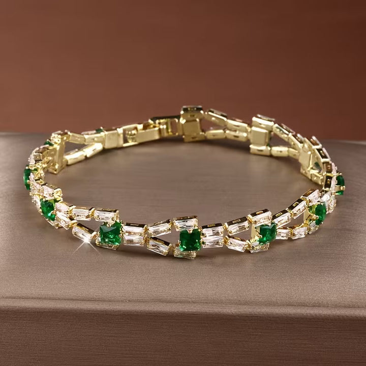 Verde Link Tennis Bracelet | Gold-Tone