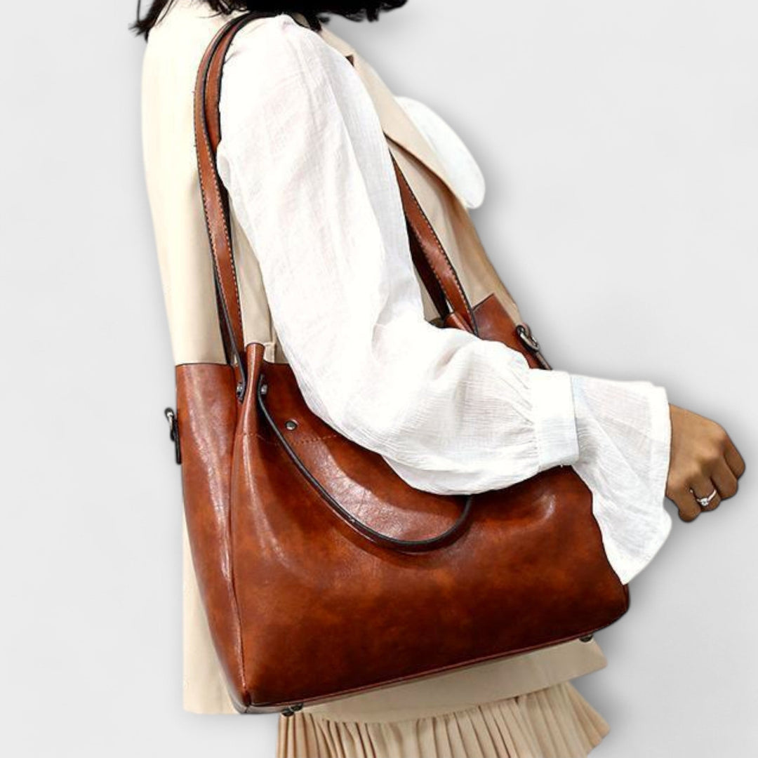 Olivia - 4-Piece Vintage Bag Set