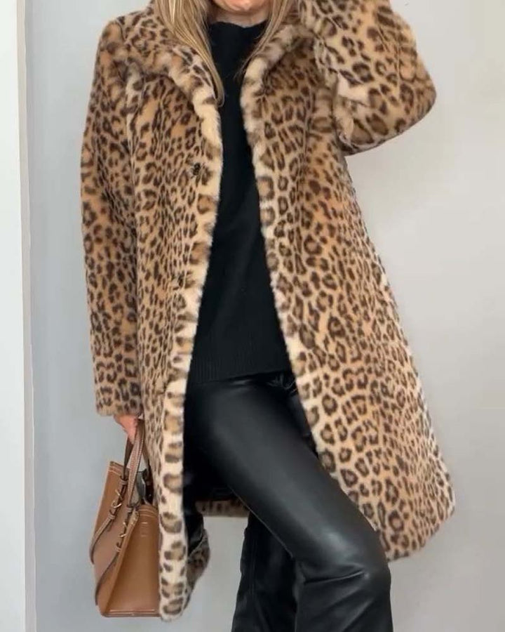 Mariotte - Elegant Leopard Coat