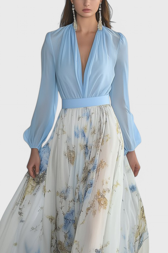 Eliane The impressive floral maxi dress