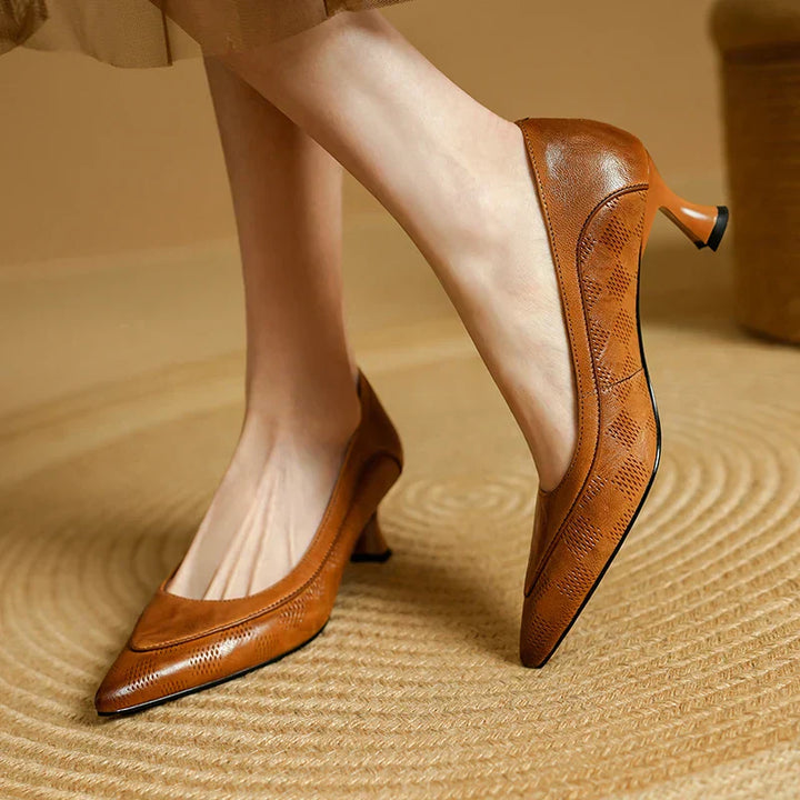 Fiona Elegant Pumps Leather-Look