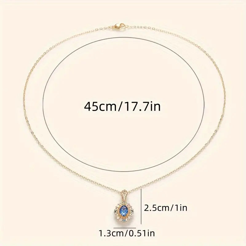 Jesmira Duskraine Necklace | Gold-Tone