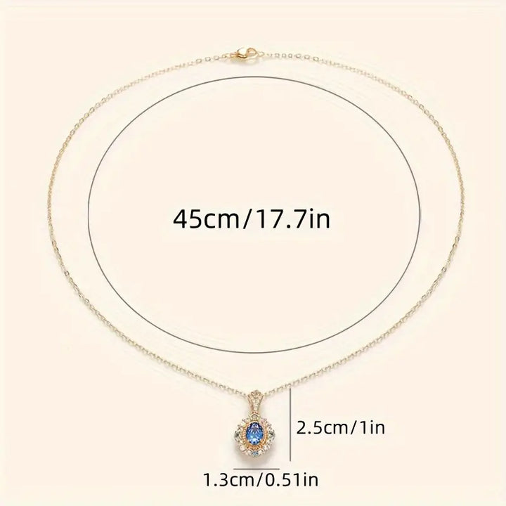 Jesmira Duskraine Necklace | Gold-Tone