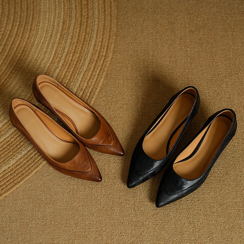 Fiona Elegant Pumps Leather-Look