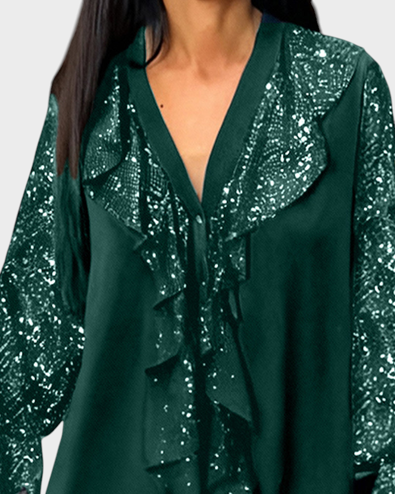 Fatima | Solid Color Striped Blouses