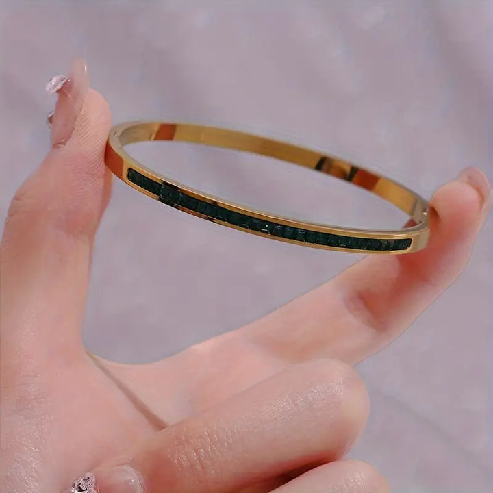 Celeste Viride Bracelet | Gold-Tone