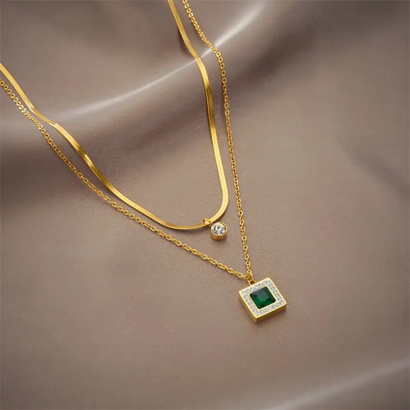 Tirena Valeure Necklace | Gold-Tone