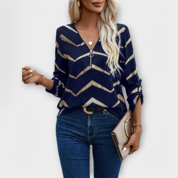 Emma - Classic blouse with an elegant design