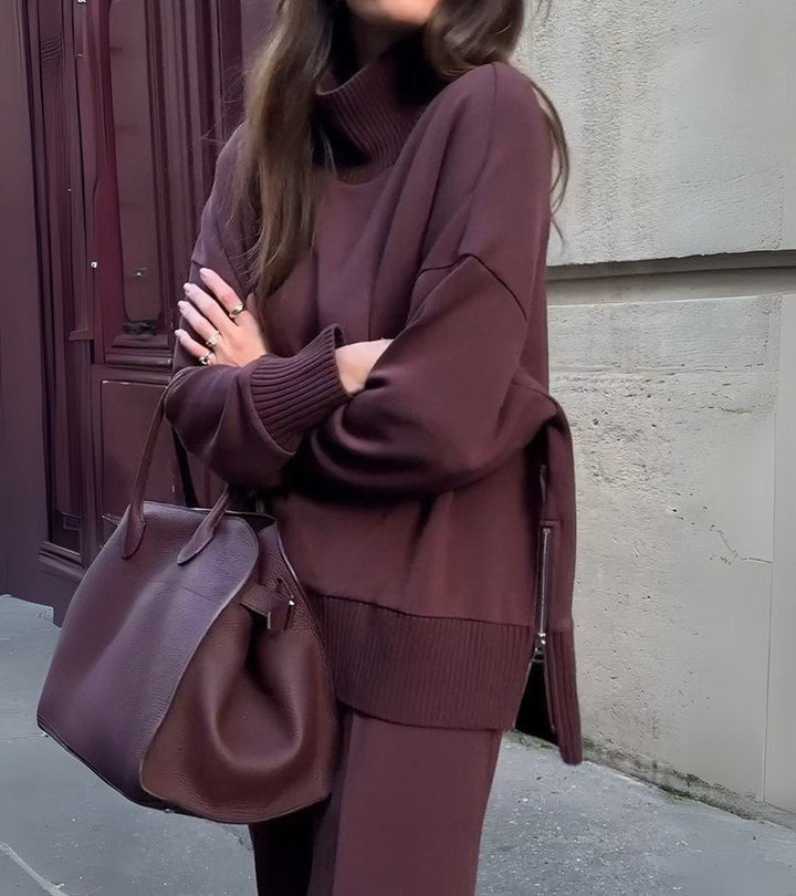 CARMINE|ELEGANT TWO-PIECE SET
