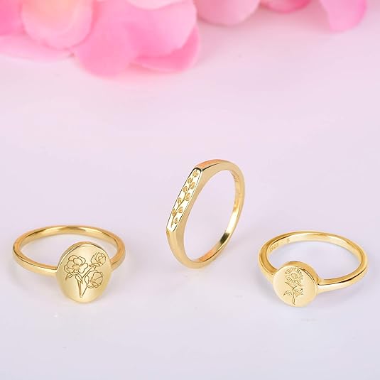 Roselina Vescovo Ring | Gold