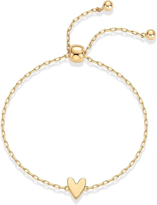 Radiant Heart Bracelets | Gold-Tone