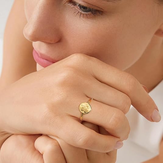 Roselina Vescovo Ring | Gold