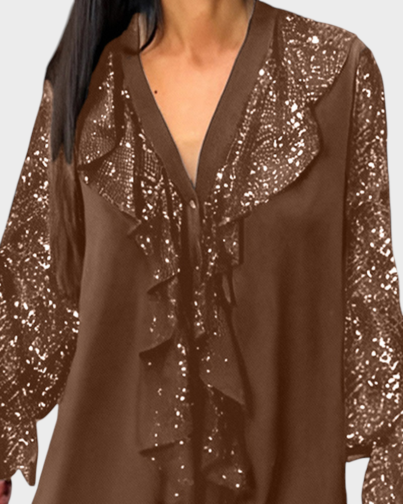 Fatima | Solid Color Striped Blouses