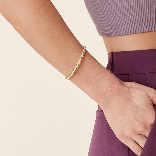 Twisted Bracelet | Gold-Tone