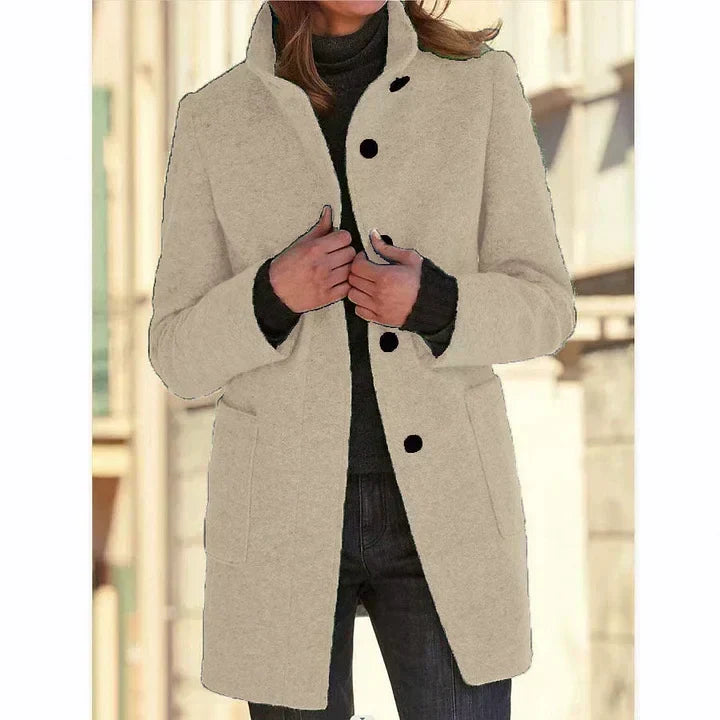 Jannia – Classic Coat with Everyday Elegance