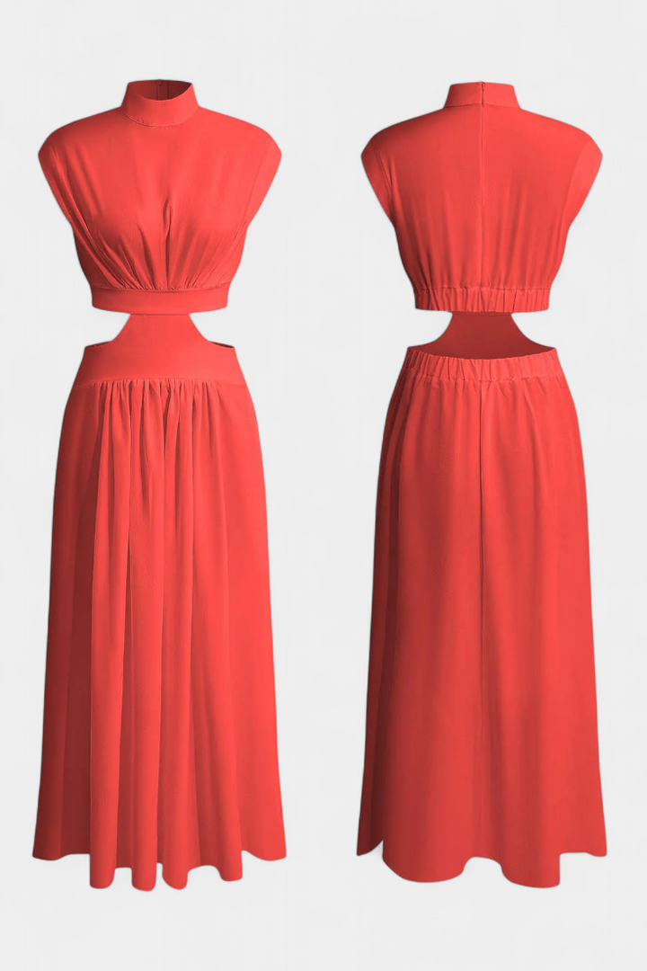 Jocelyn Side Slit Dress Set