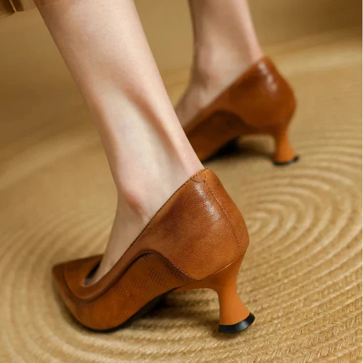 Fiona Elegant Pumps Leather-Look