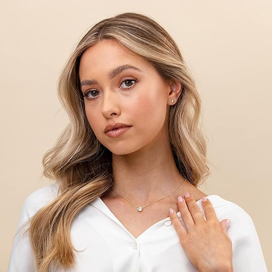 Aurora Crystal Necklace | Gold-Tone