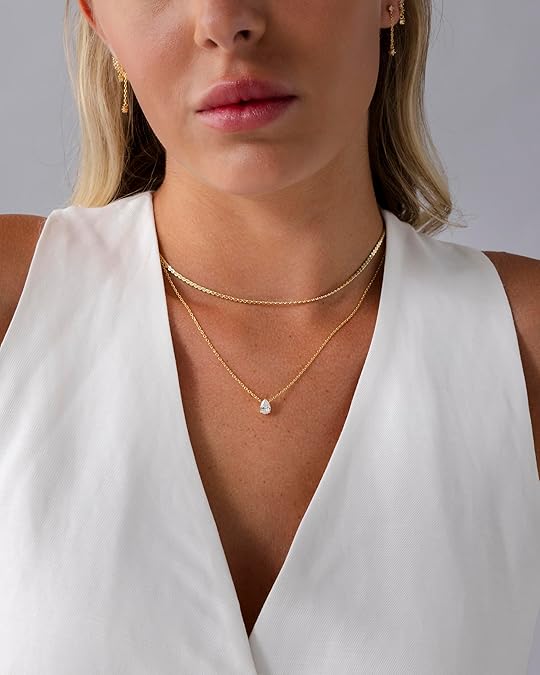 Halo Layered Necklace | Gold-Tone