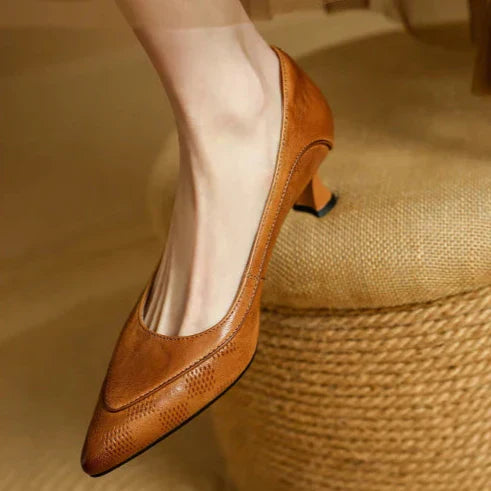 Fiona Elegant Pumps Leather-Look