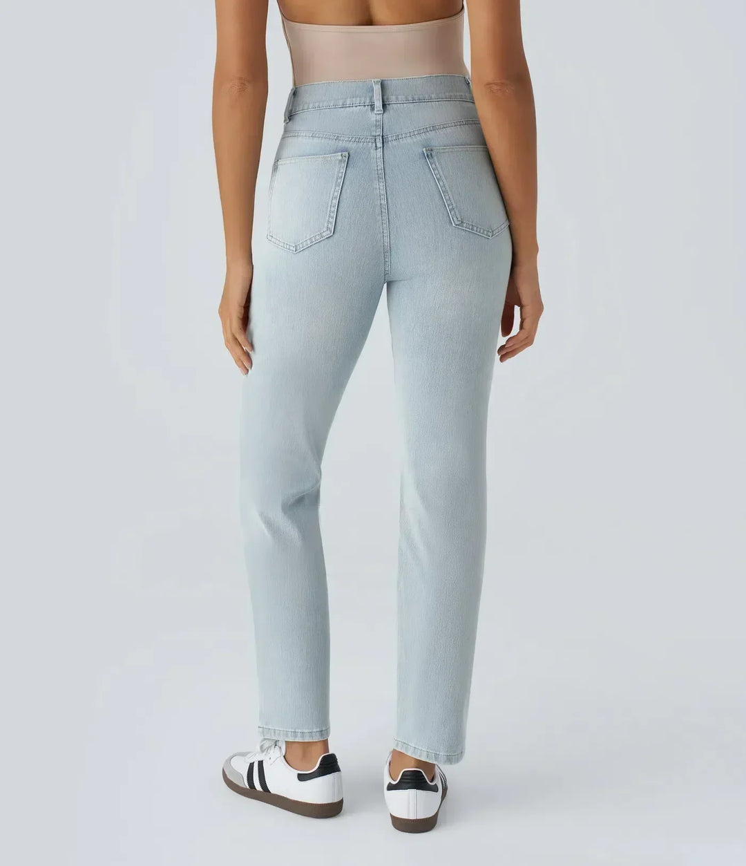 ComfortFit - Elastic and comfortable pants with high waist