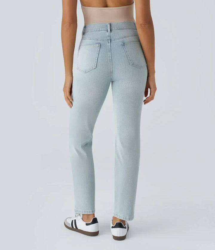 ComfortFit - Elastic and comfortable pants with high waist