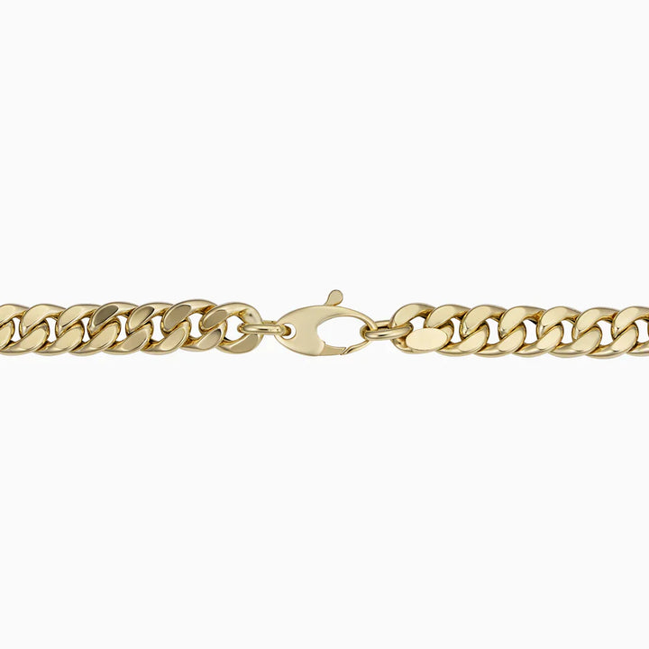 Estate Cuban Bracelet | Silver-Tone