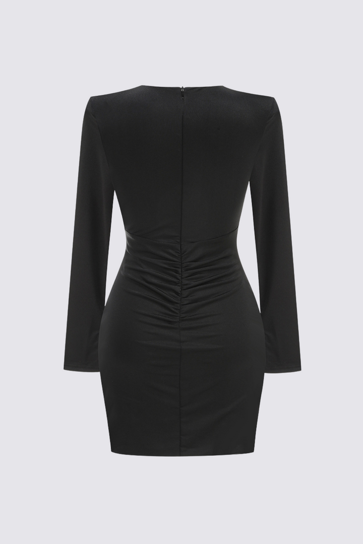 Suzie | Denali Crystal Embellished Cutout Mini Dress
