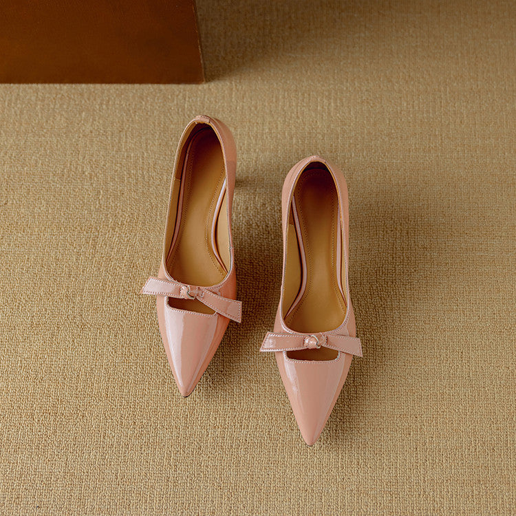 Elayna Elegant Pumps Leather-Look