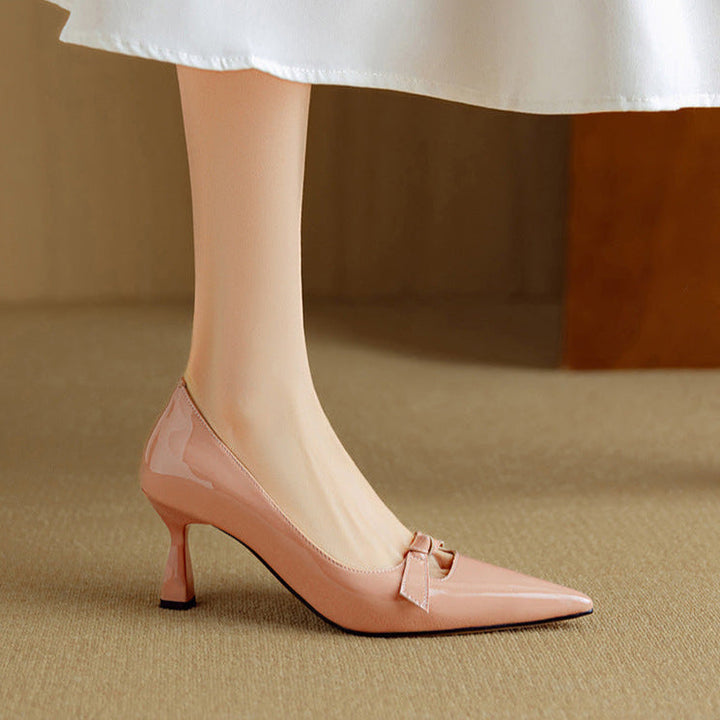 Elayna Elegant Pumps Leather-Look