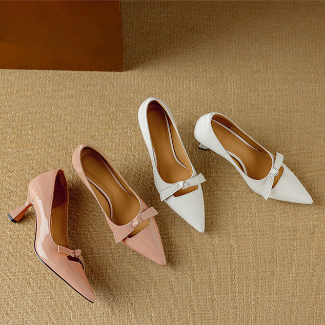 Elayna Elegant Pumps Leather-Look