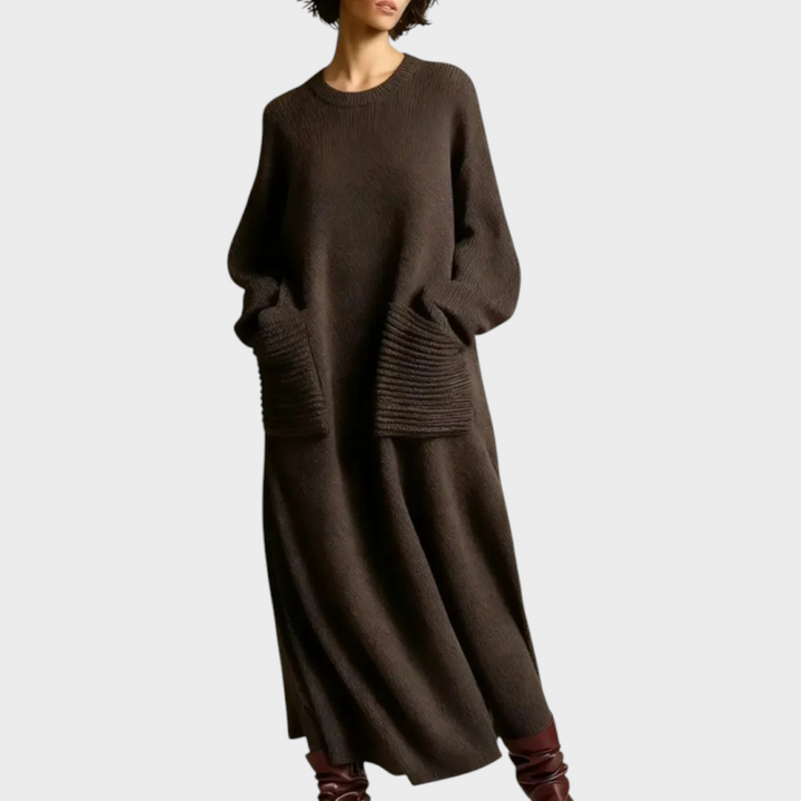 Raya | Knit-Pocket Dress