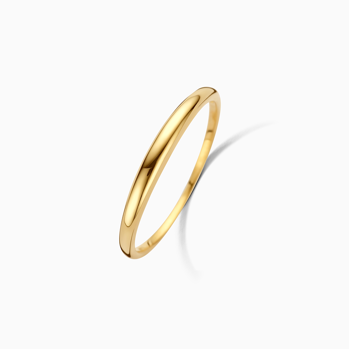 Slim Dome Ring | Gold
