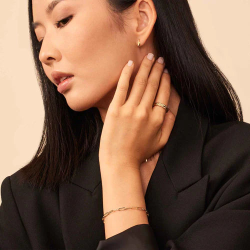 Venice Link Bracelet | Gold-Tone