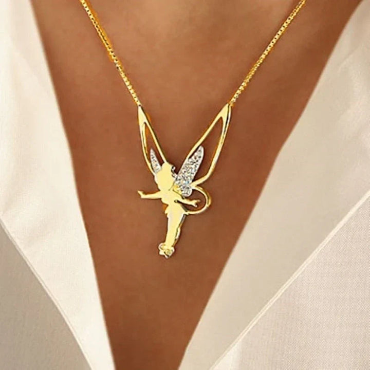 Lucky Fairy Necklace | Gold-Tone