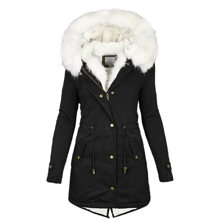 Minna – Winter Coat with Faux Fur Lining