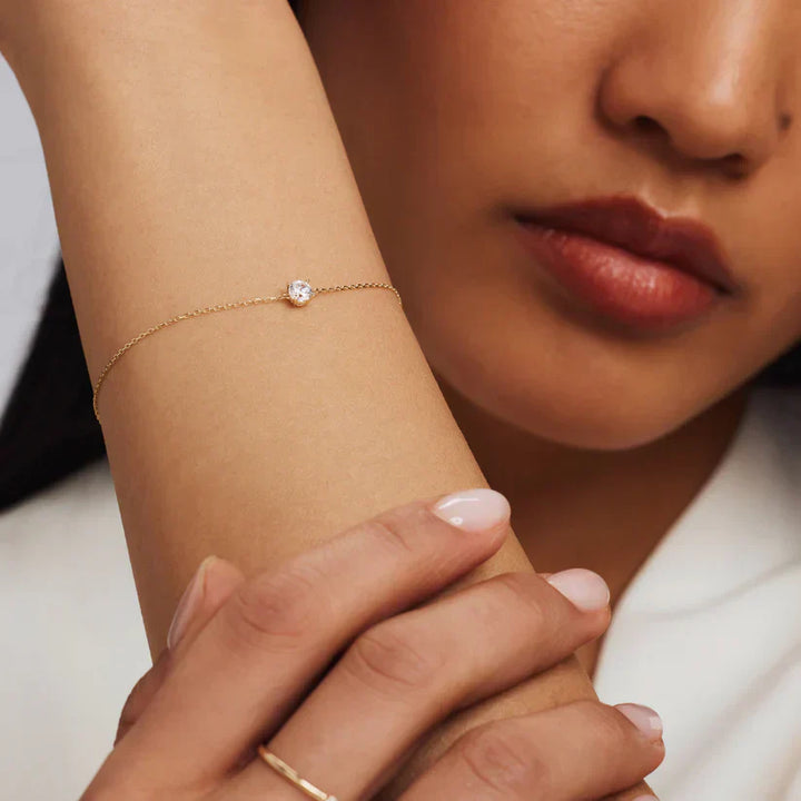 Cléa Stone Bracelet | Silver-Tone