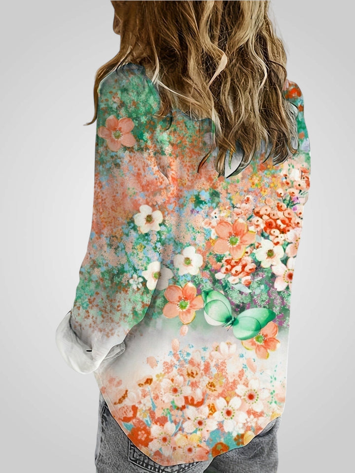 Rosalia | Floral Boho Blouse