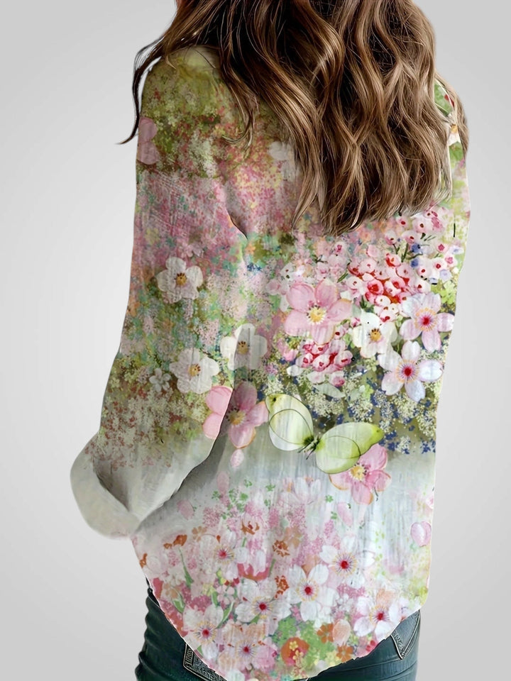 Rosalia | Floral Boho Blouse