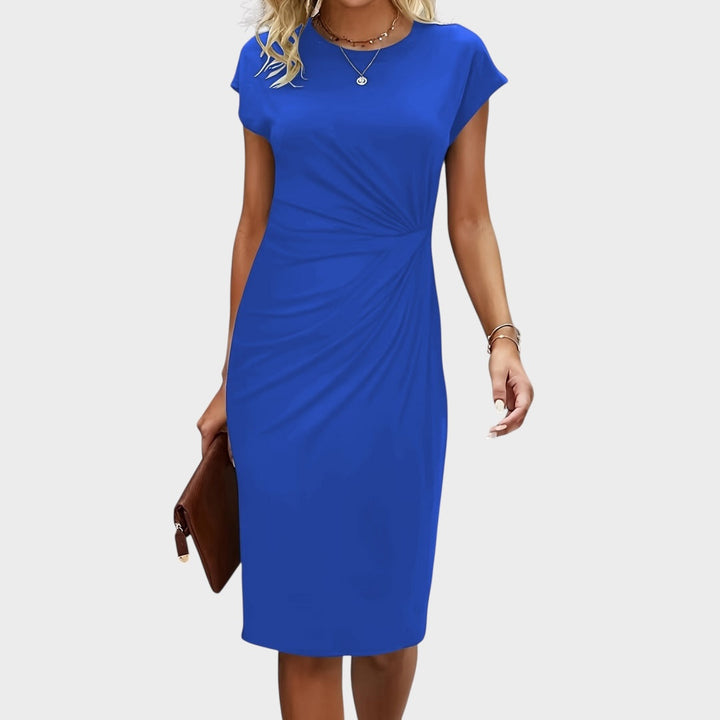 Madi | Flattering dress with crisscross design