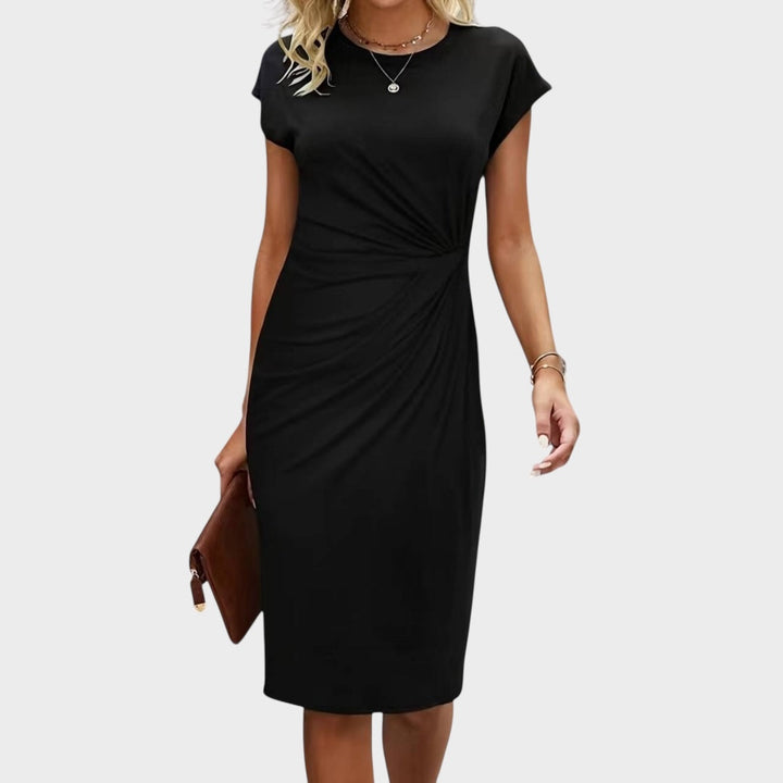 Madi | Flattering dress with crisscross design