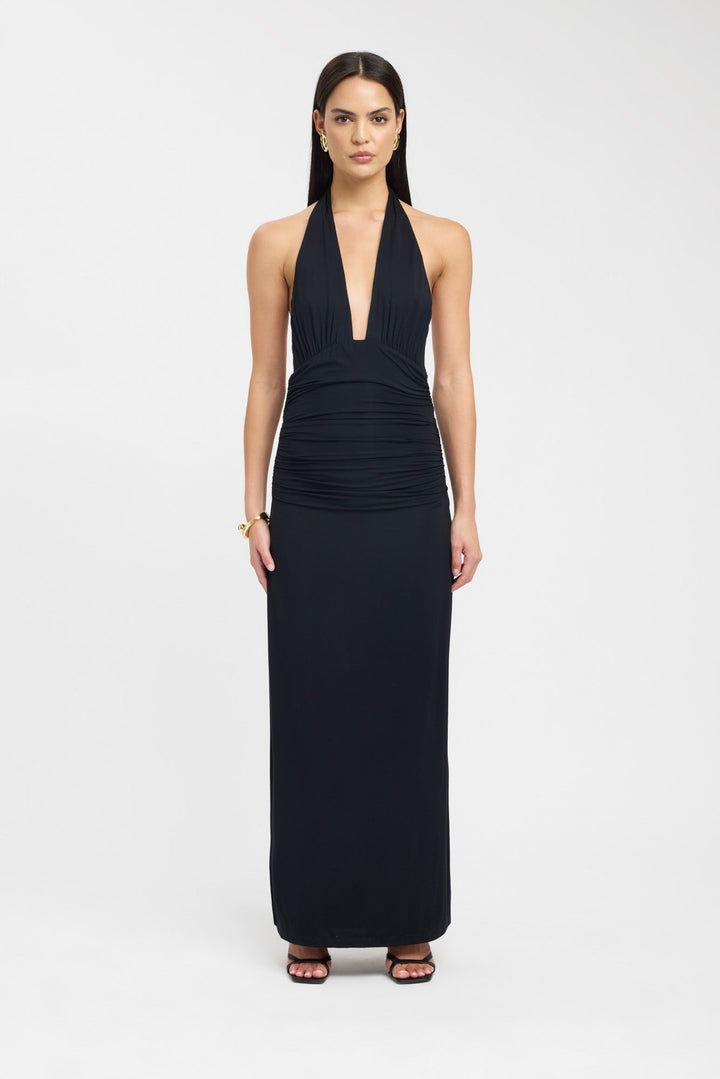 Sariah - Elegant Halter Maxi Dress