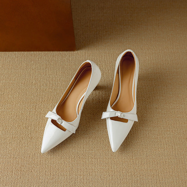 Elayna Elegant Pumps Leather-Look