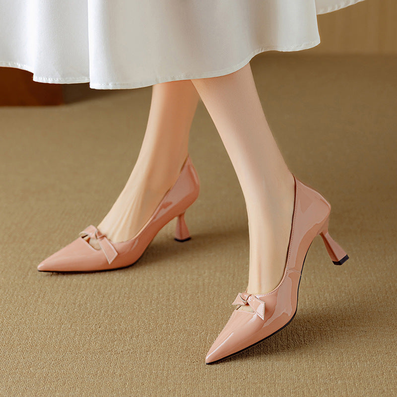 Elayna Elegant Pumps Leather-Look
