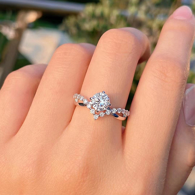 Celina Everhart Ring | White Gold
